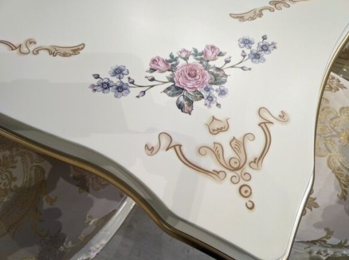 Стол журнальный Барокко Люкс (золото) фото 5