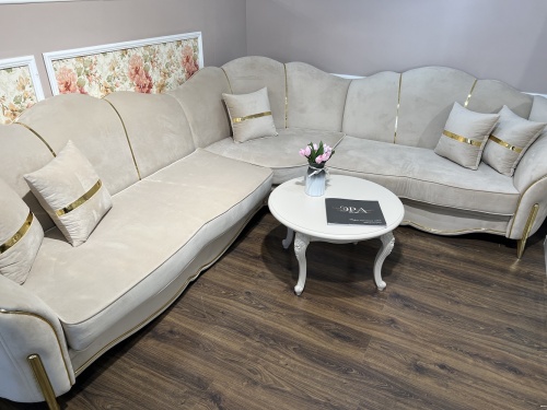 Столик круглый Мокко бежевый фото 17