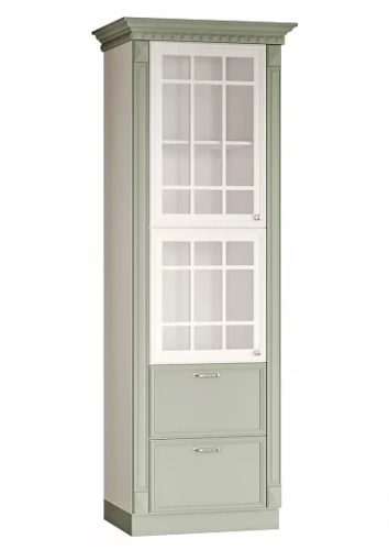 Кухонный пенал остеклённый "Луна" 750