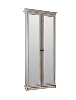 Шкаф Афина 2-створчатый с зеркалом крем корень
