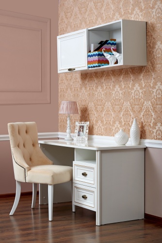 Стол письменный Натали белый глянец фото 5
