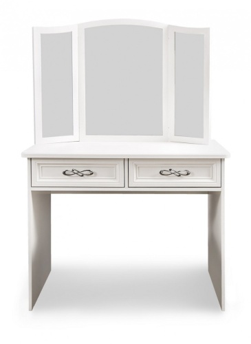 Туалетный столик Мишель белый матовый фото 2