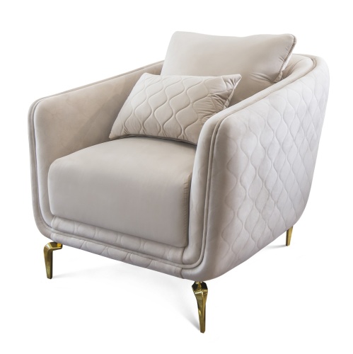 Кресло Нонна бежевый фото 3