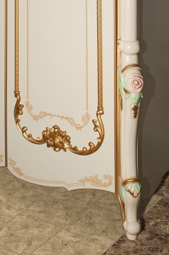 Шкаф Шейх 4-х дверный (слоновая кость) фото 4