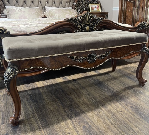 Банкетка Джоконда корень дуба глянец фото 10