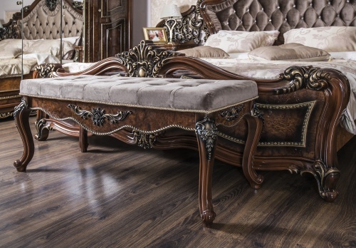 Банкетка Джоконда корень дуба глянец фото 7