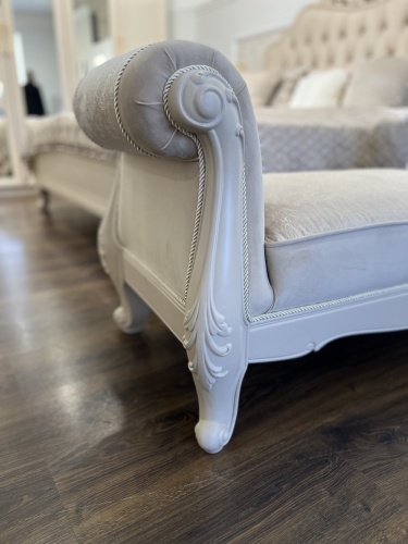 Оттоманка Мокко с двумя подлокотниками бежевый фото 7