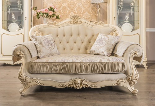 Диван Мона Лиза 2х местный крем фото 2