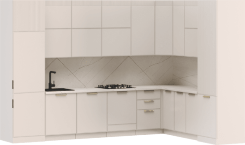 Кухонная мебель «Шанель» модульная фото 7