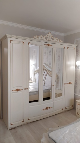 Спальня Магдалена-5 (крем) фото 9