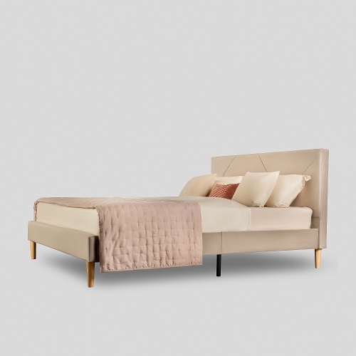 Кровать Eva 160х200 см бежевый фото 2