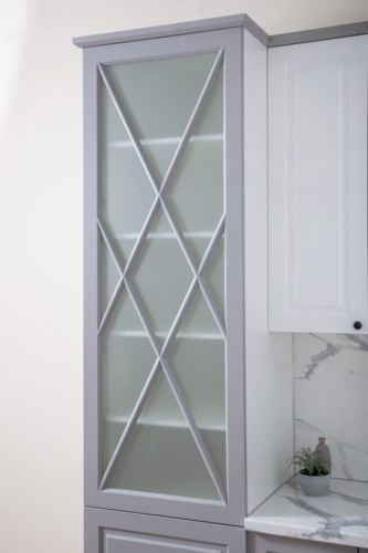 Кухонная мебель «Виктория» угловая седая ночь фото 5