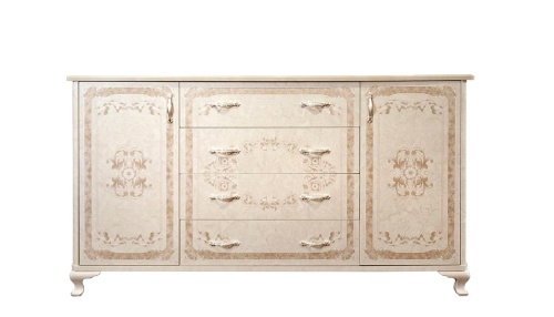 Комод Патрисия крем корень глянец