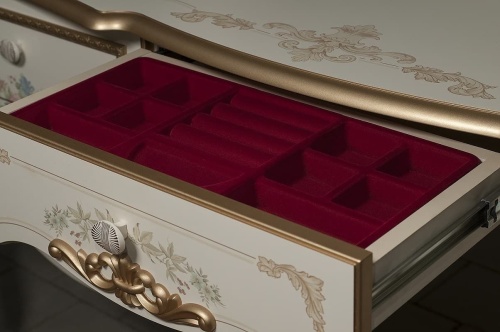 Стол туалетный Шейх (слоновая кость, золото) фото 3