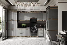 Кухонный гарнитур "Тулия" угловая 3,75*2,25 Правая (3,00*1,50пр+ПД750+ПС750)