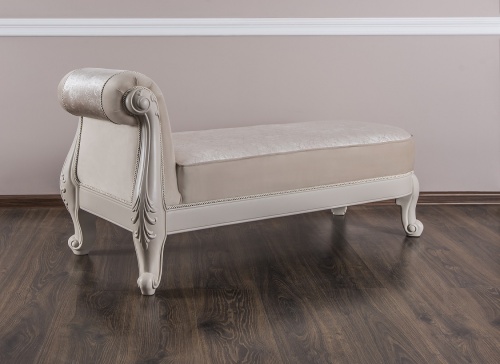 Оттоманка Мокко с одним подлокотниками бежевый фото 9