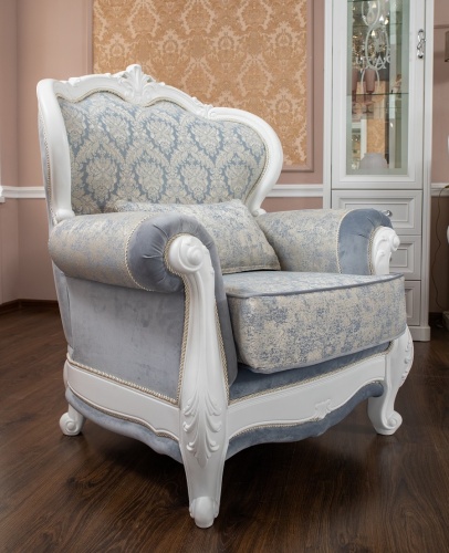 Кресло Мишель белый матовый фото 3