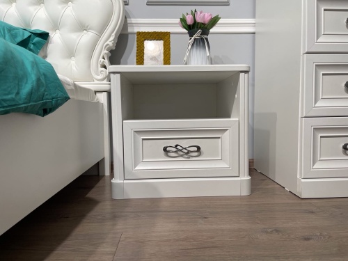 Спальня детская Мишель белый матовый фото 21