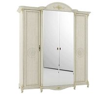 Шкаф 4-х дверный Да Винчи (белый)