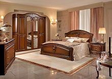 Спальня Валерия 6 орех Форест Деко Групп
