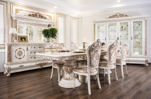 Комод Алсу белый глянец фото 3