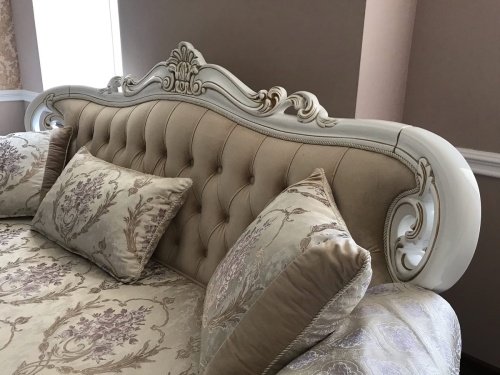 Диван Мона Лиза 3х местный белый глянец фото 3