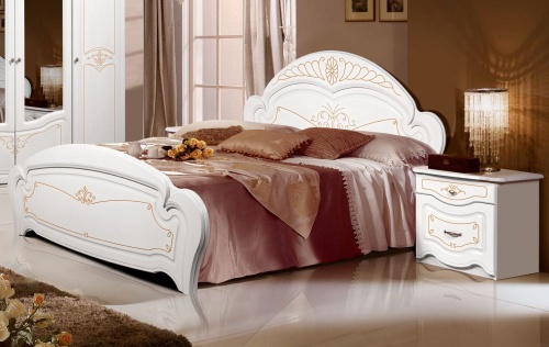 Спальня Луиза 6 "крем" Форест Деко Групп фото 2