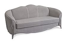Диван Гравита 3х местный серый серебро