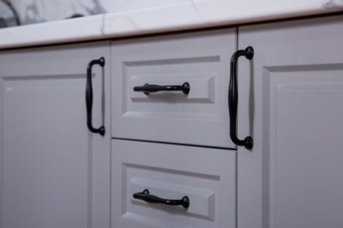 Кухонная мебель «Виктория» угловая седая ночь фото 7