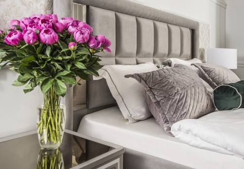 Кровать Замира 160x200 см серый камень фото 5