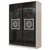 Шкаф-купе Премиум (стекло лакобель) №11 (1,8 м.)