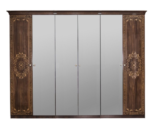 Шкаф Патрисия 6-створчатый караваджо глянец