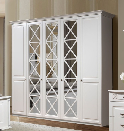 Спальня Прованс-5 белая фото 5