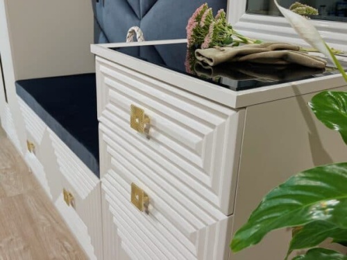 Прихожая “Алия” сатин золото фото 2