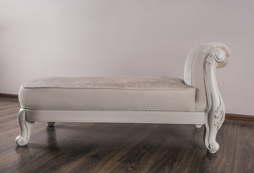 Оттоманка Мокко с одним подлокотниками бежевый фото 4