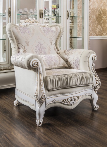 Кресло Алсу белый глянец фото 3