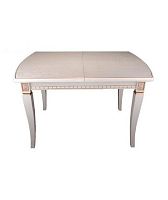 Стол обеденный Бристоль раздвижной 160 см. (шпон, крем)