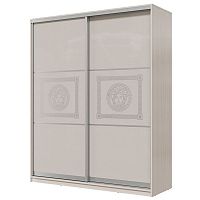 Шкаф-купе Премиум (стекло лакобель) №14 (1,6 м.)