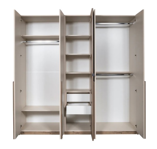 Шкаф 5-ти дверный Азиза (сатин) фото 2