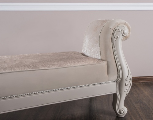 Оттоманка Мокко с одним подлокотниками бежевый фото 5