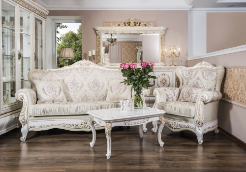 Комплект Алсу белый глянец фото 2