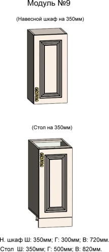 Кухонная мебель «Ариана» модульная фото 25