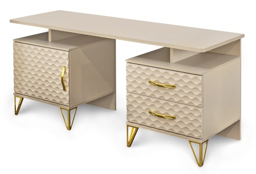 Туалетный столик Лара бежевый глянец фото 2