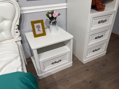 Спальня детская Мишель белый матовый фото 20