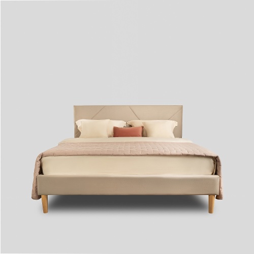 Кровать Eva 160х200 см бежевый фото 4