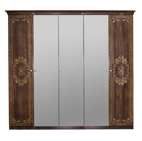 Шкаф Патрисия 5-створчатый караваджо глянец