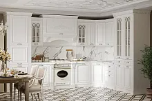 Набор кухонный "Монако" П1Ф угловой 4,05*2,25 (Кухня 3,0*1,5+ПД750+ПС1050)