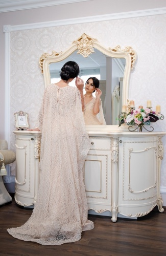 Комод Джоконда крем глянец (с зеркалом) фото 9