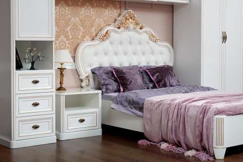 Спальня детская Натали белый глянец фото 3