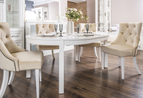 Столовая Мишель белый матовый фото 5